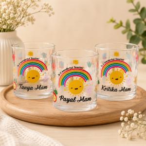 Personalized Glass Tumblers
