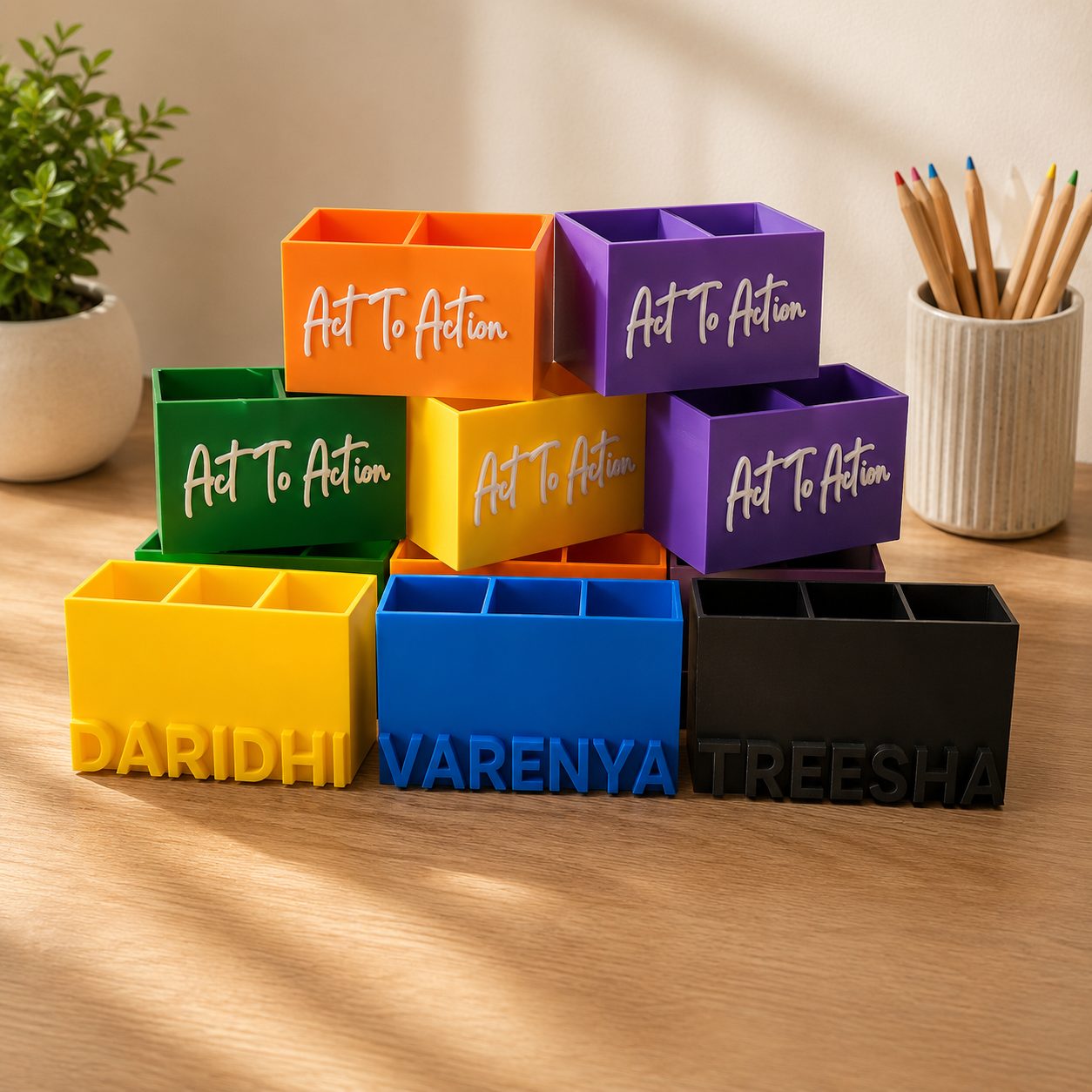 Customized Pen Stand
