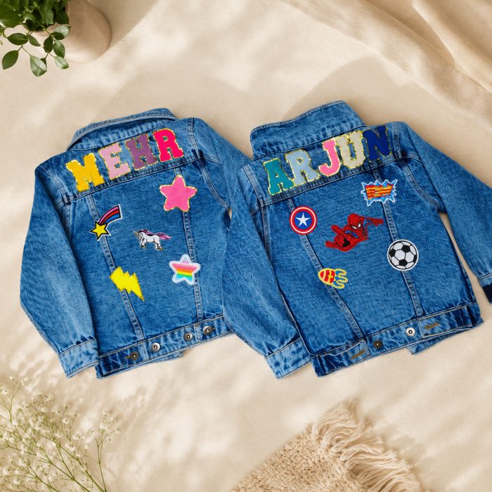 Personalised Kids Denim Jacket